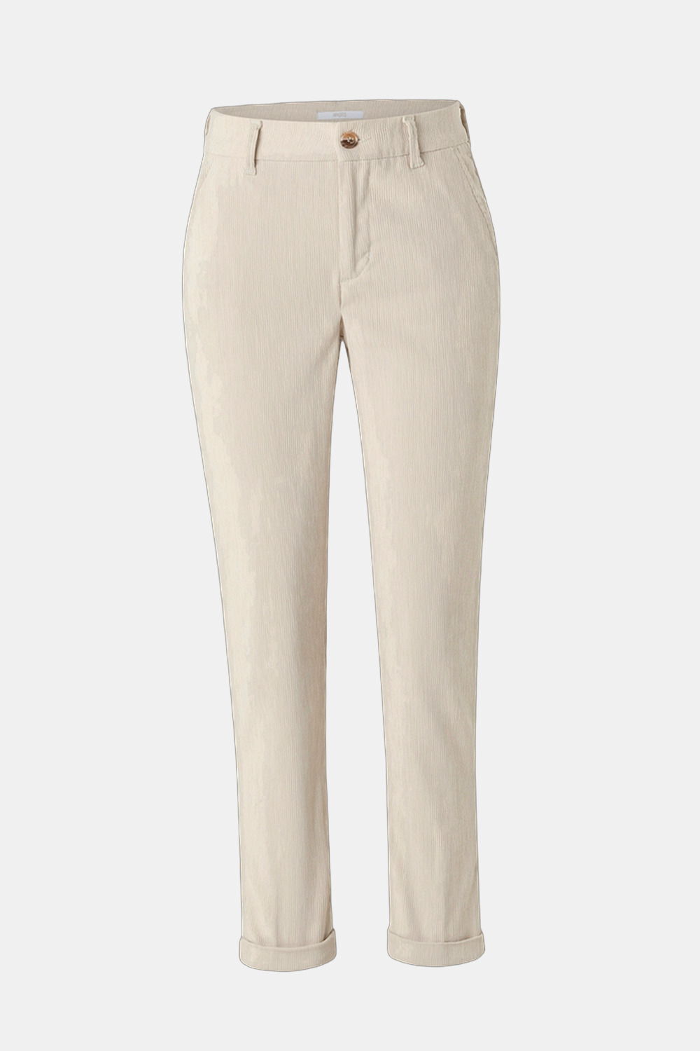 Relaxed Fit Hose Damen aus Baumwolle mit Stretch im Alltag mit ausgewogener Passform