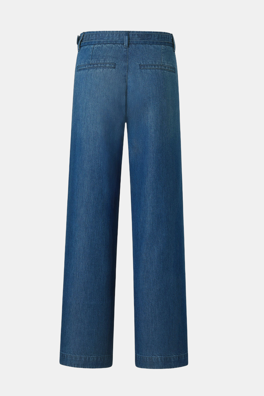Detail des Bundes einer 100% Lyocell Hose